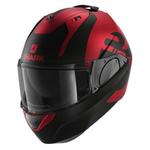 SHARK EVO ES KEDJE MATTE RED/BLACK FLIP UP MODULAR HELMET