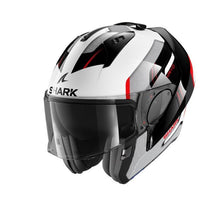 SHARK EVO-ES KRYD WHITE/BLACK/RED HELMET