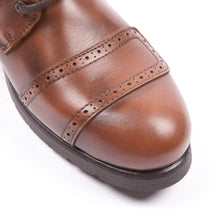 HELSTONS TRAVEL LEATHER MOTORCYCLE BOOTS - ANILINE TAN