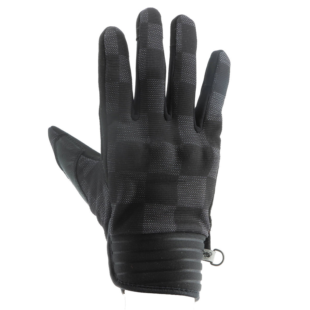 HELSTONS SIMPLE SUMMER AMARA 4WAYS GLOVE - BLACK/GREY