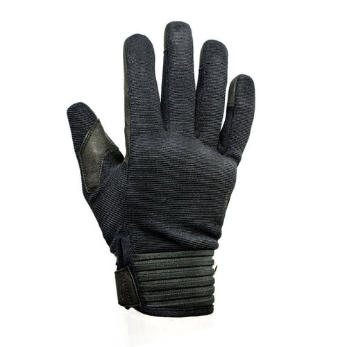 HELSTONS SIMPLE SUMMER GLOVES - BLACK