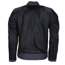 HELSTONS PACE AIR MESH TEXTILE JACKET - BLUE