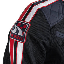 HELSTONS PACE AIR MESH TEXTILE JACKET - BLUE