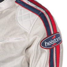 HELSTONS PACE AIR MESH TEXTILE JACKET - SILVER