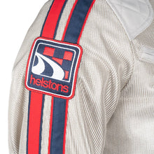 HELSTONS PACE AIR MESH TEXTILE JACKET - SILVER