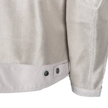 HELSTONS PACE AIR MESH TEXTILE JACKET - SILVER