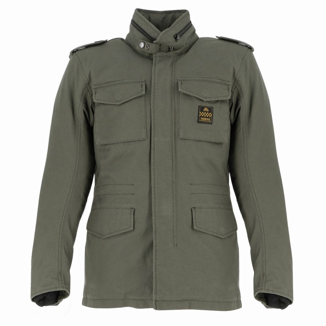 HELSTONS DIVISION JACKET - KHAKI