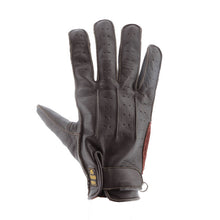 HELSTONS OSCAR SUMMER LEATHER GLOVE BROWN/BROWN