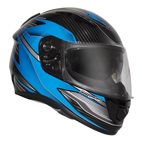 RXT A736 EVO AXIS BLACK/BLUE HELMET