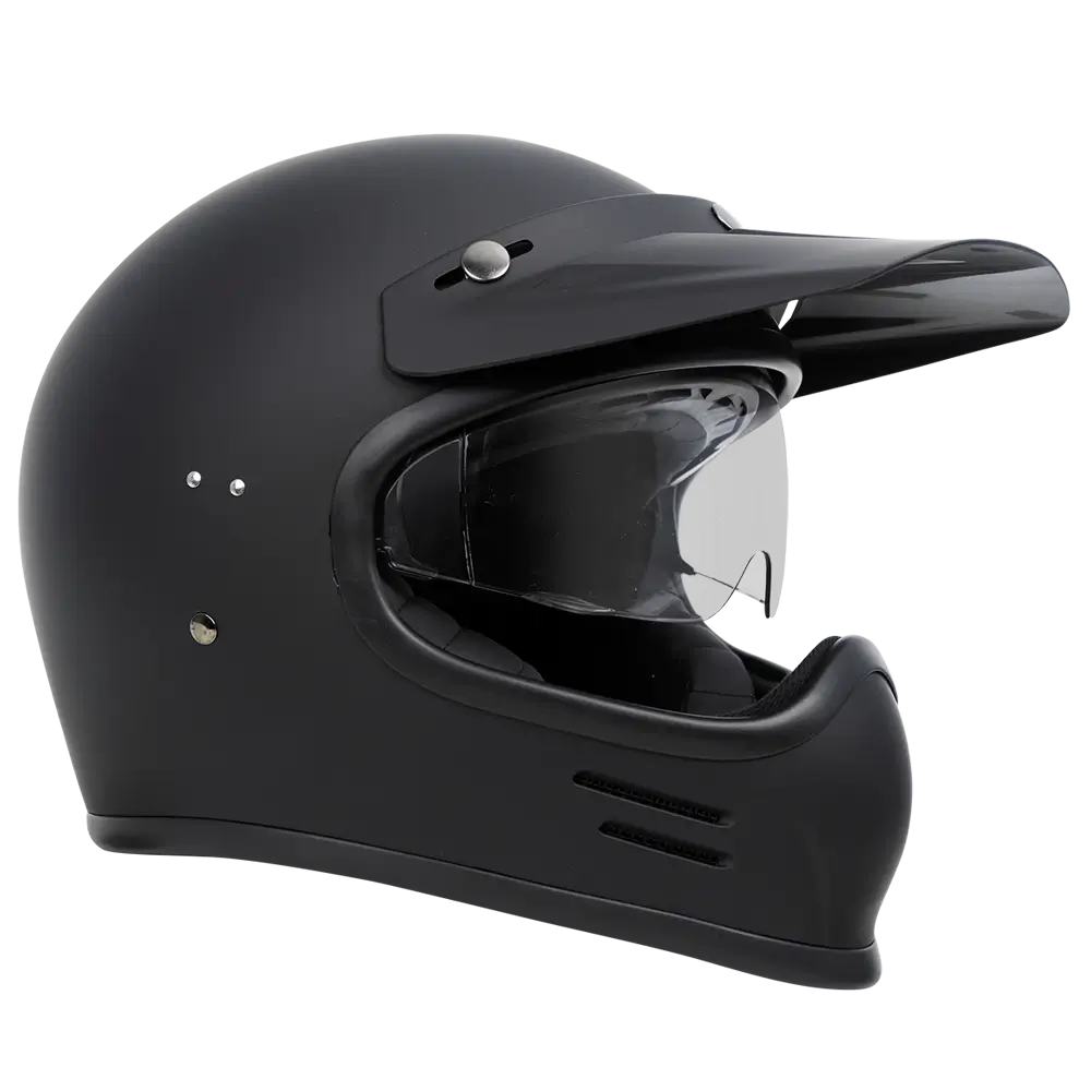 RXT HERITAGE MATT BLACK HELMET