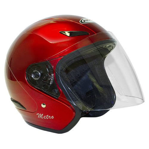 RXT A218 METRO CANDY RED HELMET