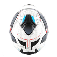 RXT 918 FLIP-UP FUSION GLOSS WHITE/BLACK/RED HELMET