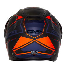 RXT 909P SAFARI MATTE BLACK/NEON ORANGE MODULAR-ADVENTURE HELMET