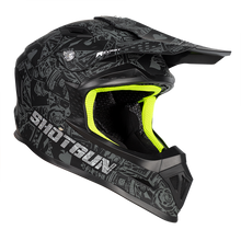 RXT SG-1 ULTRA+ SHOTGUN ALL-IN MATTE BLACK/GREY HELMET