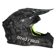 RXT SG-1 ULTRA+ SHOTGUN ALL-IN MATTE BLACK/GREY HELMET