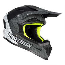 RXT SG-1 ULTRA+ SHOTGUN PRISM MATTE BLACK/GREY/WHITE HELMET