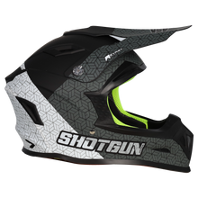 RXT SG-1 ULTRA+ SHOTGUN PRISM MATTE BLACK/GREY/WHITE HELMET