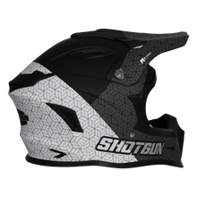 RXT SG-1 ULTRA+ SHOTGUN PRISM MATTE BLACK/GREY/WHITE HELMET