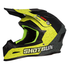 RXT SG-1 ULTRA+ SHOTGUN PRISM MATTE BLACK/GREY/YELLOW HELMET