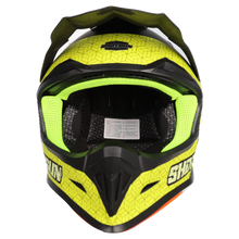 RXT SG-1 ULTRA+ SHOTGUN PRISM MATTE BLACK/GREY/YELLOW HELMET