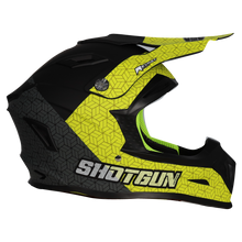 RXT SG-1 ULTRA+ SHOTGUN PRISM MATTE BLACK/GREY/YELLOW HELMET