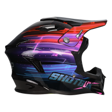 RXT SG-1 ULTRA+ SHOTGUN BLUR GLOSS BLACK/PINK HELMET