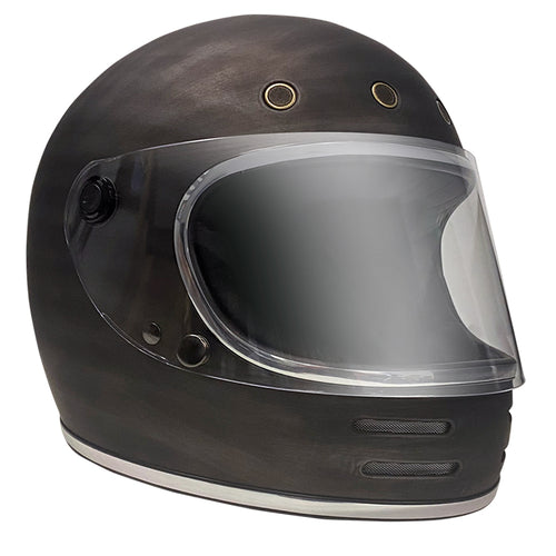 RXT 751 STONE PATINA BLACK SILVER HELMET