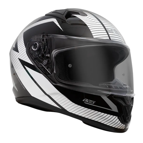 RXT 825 STREET 2 SUZUKA GLOSS BLACK/WHITE/GREY HELMET