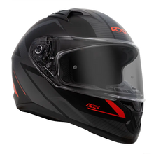 RXT 825 STREET 2 SUZUKA MATTE BLACK/GREY/RED HELMET