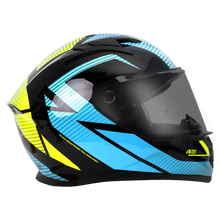 RXT 825 STREET 2 SUZUKA GLOSS BLACK/BLUE/FLURO HELMET