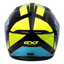 RXT 825 STREET 2 SUZUKA GLOSS BLACK/BLUE/FLURO HELMET