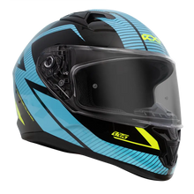 RXT 825 STREET 2 SUZUKA GLOSS BLACK/BLUE/FLURO HELMET