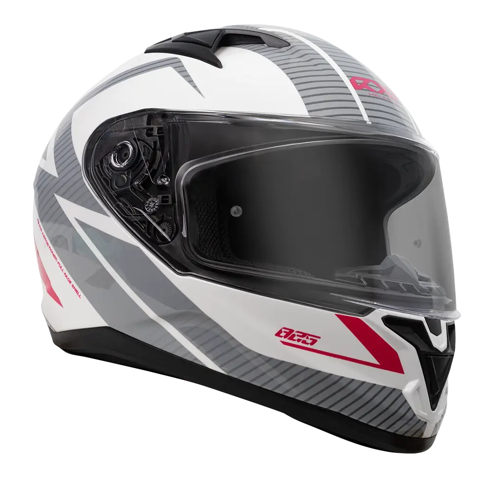 RXT 825 STREET 2 SUZUKA GLOSS WHITE/GREY/MAGENTA HELMET