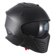 RXT WARRIOR 2 SOLID MATTE BLACK HELMET