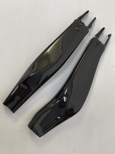 CARBON2RACE YAMAHA TRACER 9 / GT 2021-2024 CARBON FIBER SWINGARM COVERS