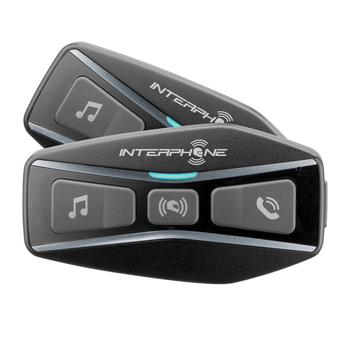 INTERPHONE U-COM 4 BLUETOOTH INTERCOM DOUBLE PACKAGE - DUO