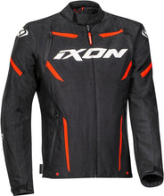 IXON STRIKER BLACK/WHITE/RED TEXTILE JACKET