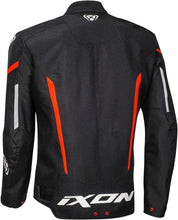 IXON STRIKER BLACK/WHITE/RED TEXTILE JACKET