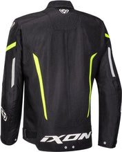 IXON STRIKER BLACK/WHITE/YELLOW TEXTILE JACKET