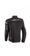 IXON T-REX BLACK/WHITE/RED TEXTILE JACKET