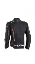 IXON STRIKER AIR WP BLACK/RED/WHITE TEXTILE JACKET