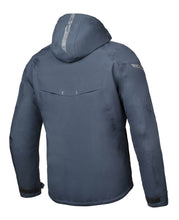 IXON BURNING NAVY TEXTILE HOODIE JACKET