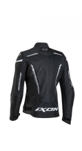 IXON STRIKER AIR WATERPROOF LADY BLACK/WHITE TEXTILE WOMENS JACKET