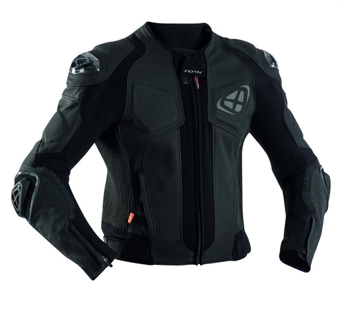 IXON VENDETTA EVO BLACK LEATHER JACKET