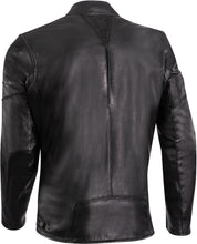 IXON CRANKY AIR BLACK LEATHER JACKET