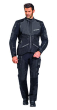 IXON RAGNAR BLACK/ANTHRACITE TEXTILE JACKET