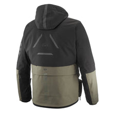 IXON ETNA KHAKI/BLACK TEXTILE HOODIE JACKET