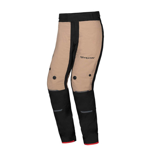 IXON M-SKD SAND/BLACK/RED TEXTILE PANTS