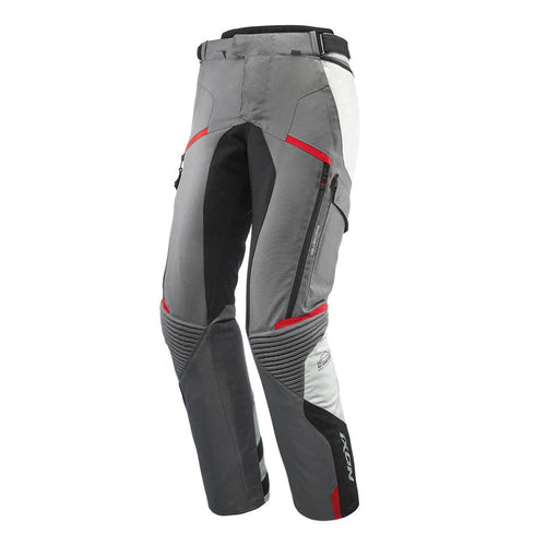 IXON MIDGARD GREY/BLACK/RED TEXTILE PANTS