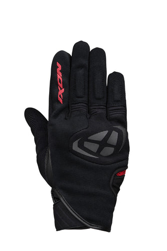 IXON MIG BLACK/RED GLOVES